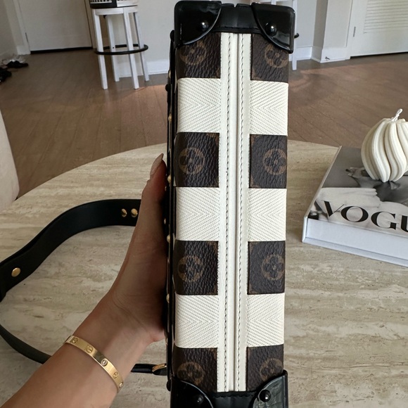 Trunk clutch Louis Vuitton unique - Picture 8 of 10